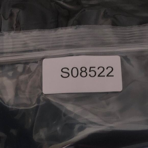 Express Womens Romper Black Short Sleeve Scoop Neck Pockets Small - Picture 11 of 11